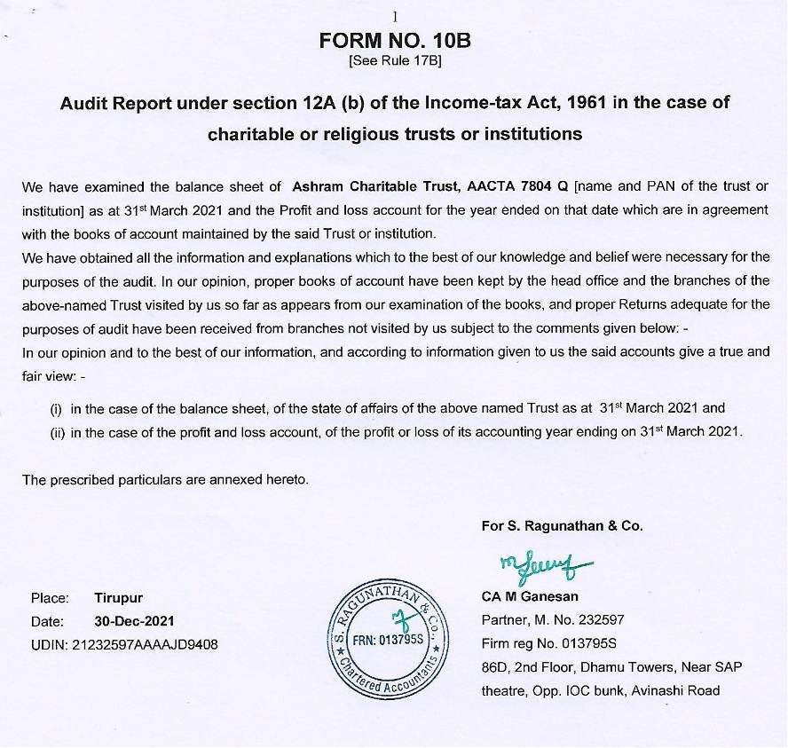 Form 10B 2021 Page 1